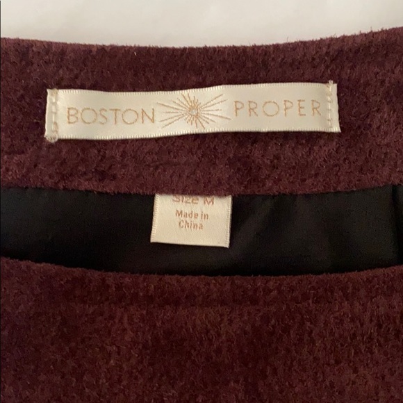 Vintage Boston Proper Suede Patchwork Miniskirt - Picture 4 of 6